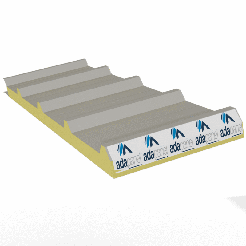 MEMBRANLI ÇATI PANELİ PUR-PIR DOLGULU - Ada Panel
